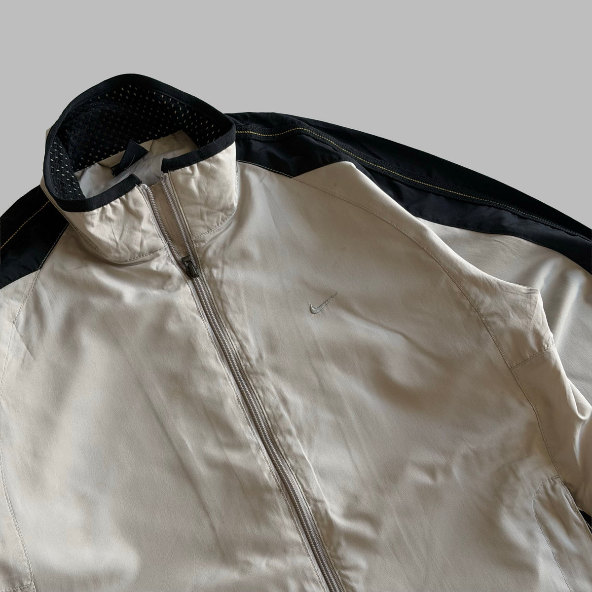 Y2K Nike Striped Track Jacket - S
