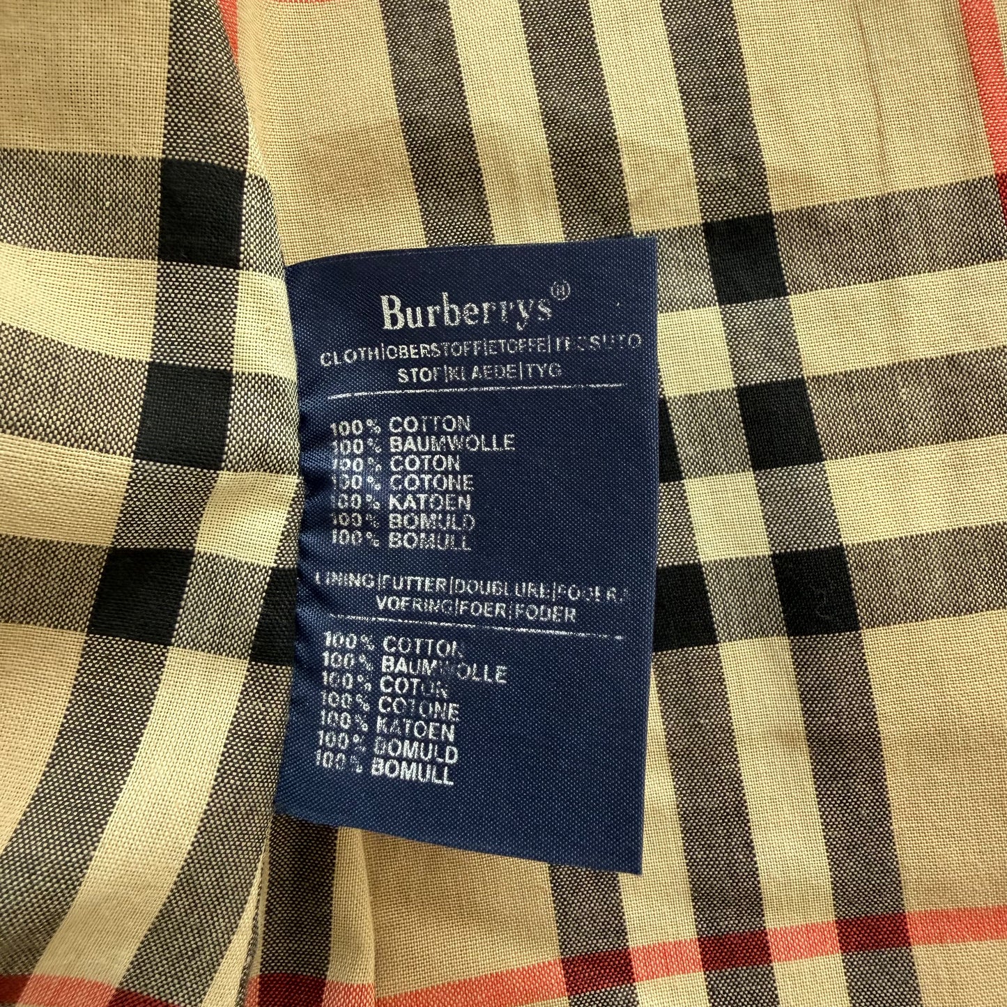 90s Burberry Trench Coat - S