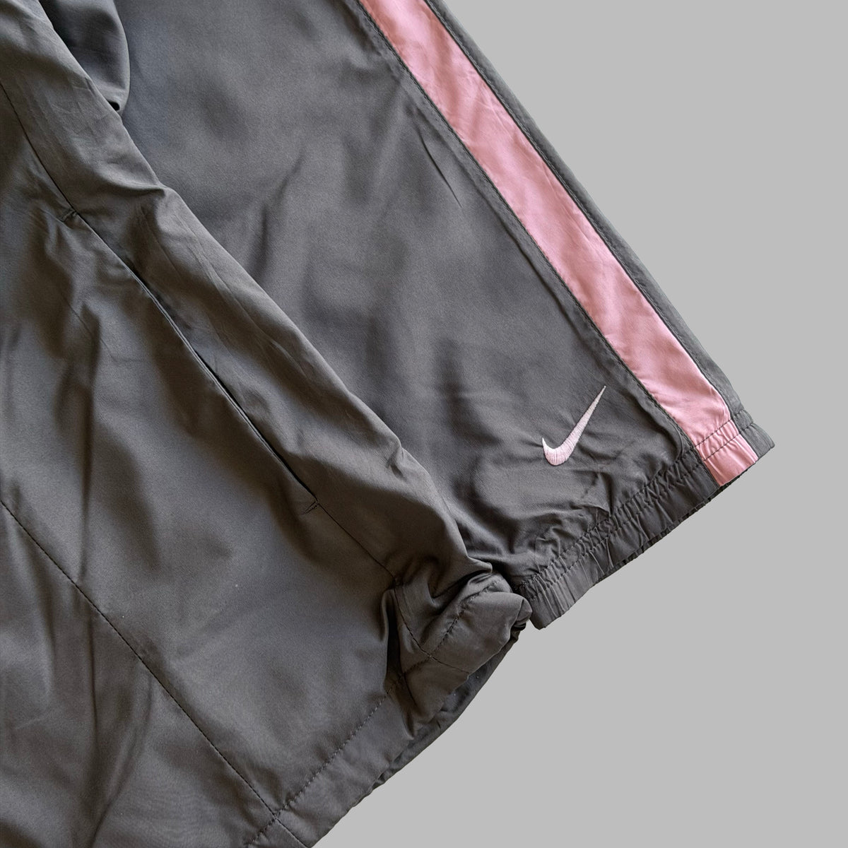 Y2K Nike Striped Track Jacket - L/XL