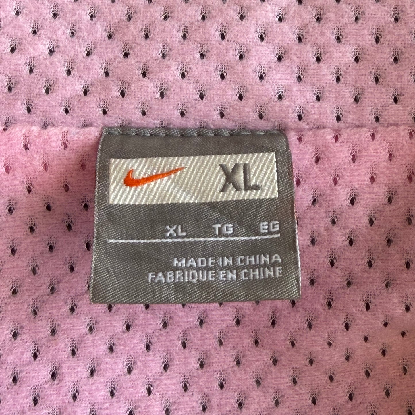 Y2K Nike Striped Track Jacket - L/XL