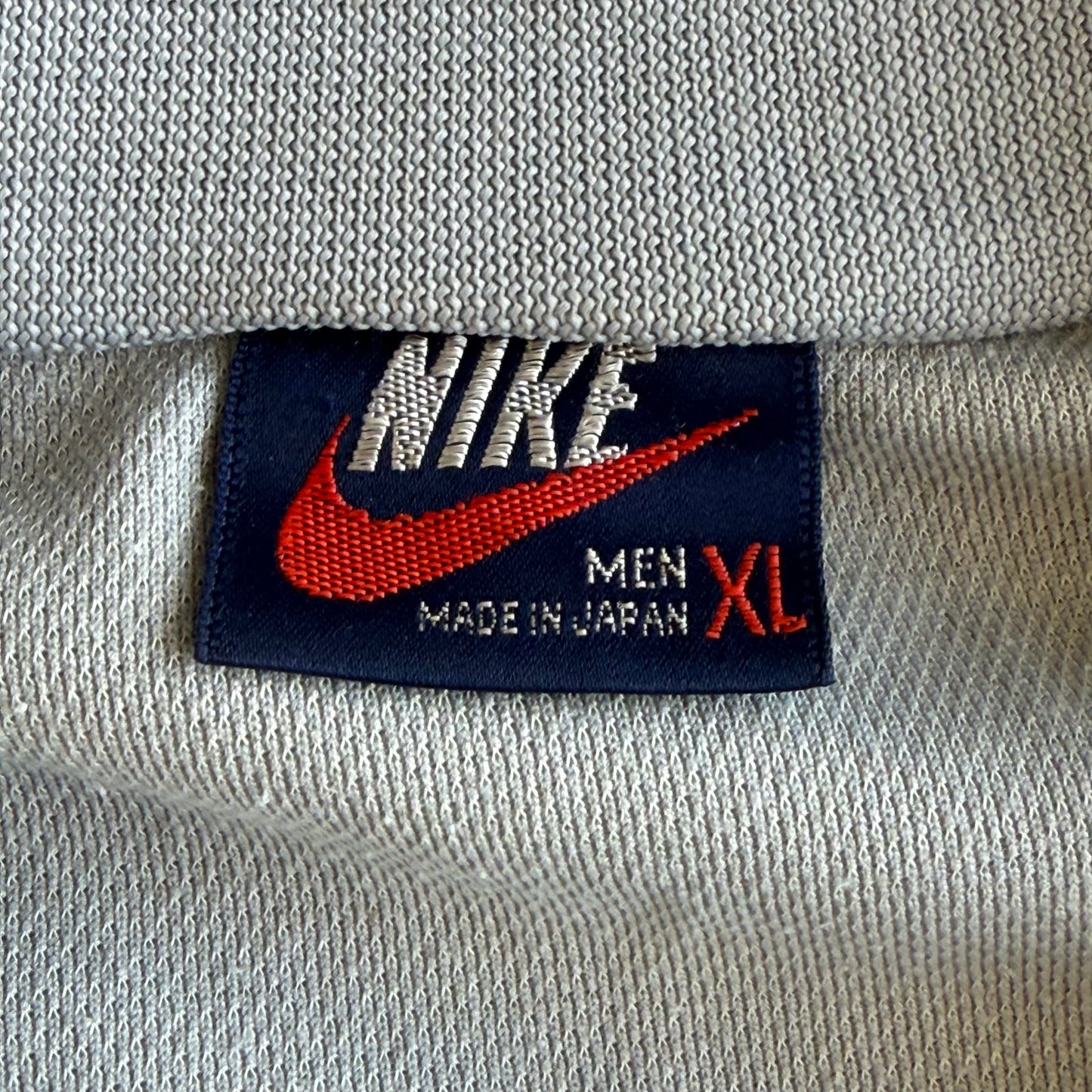 90s Nike Striped Funnel Neck Track Jacket - L/XL