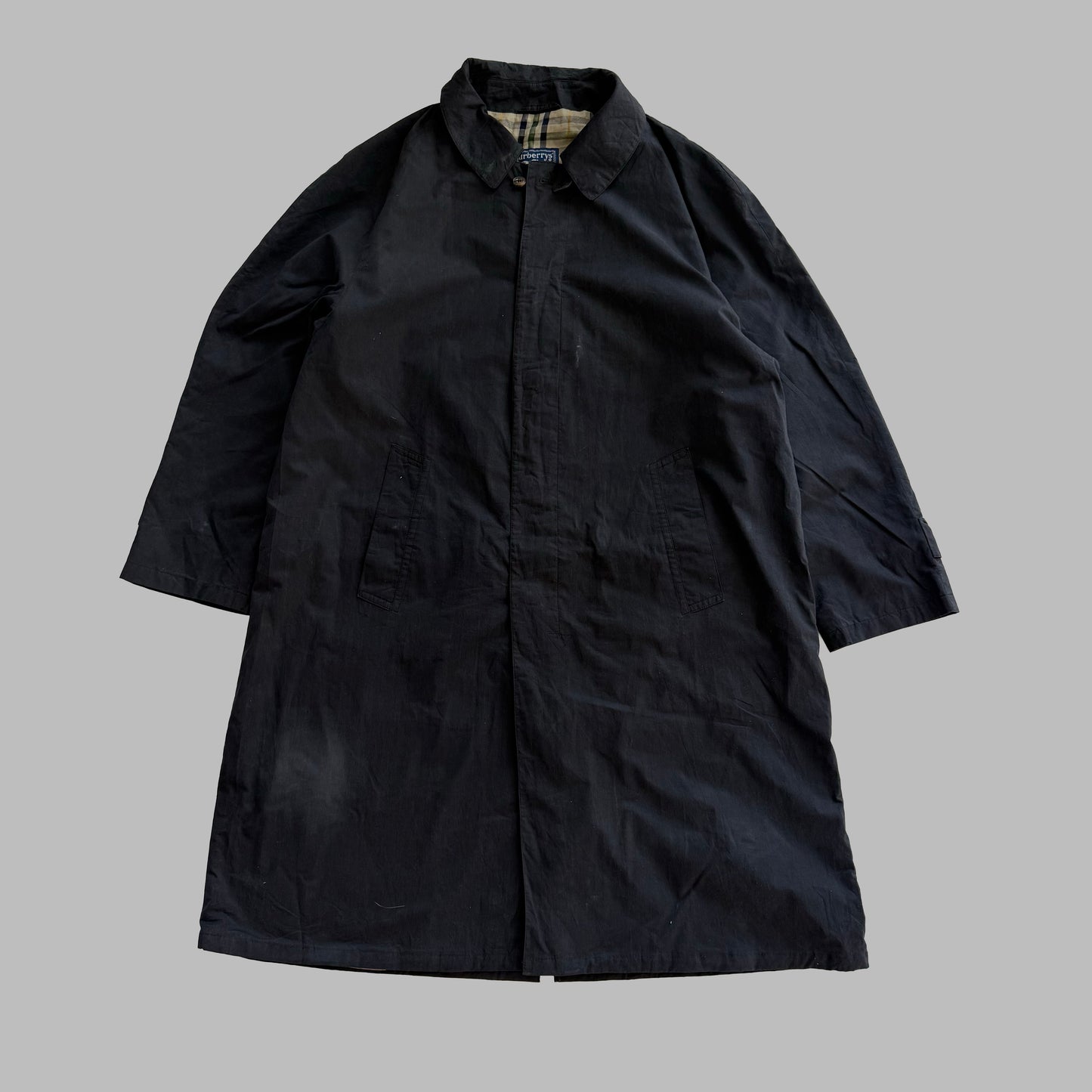 90s Burberry Trench Coat - L