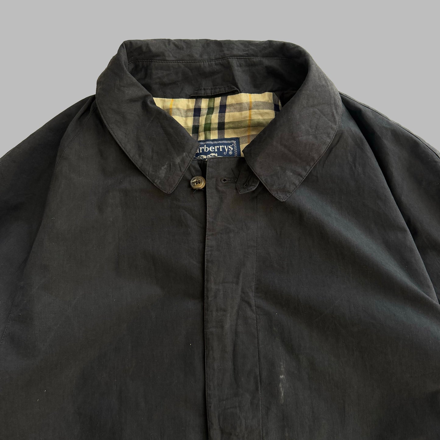 90s Burberry Trench Coat - L