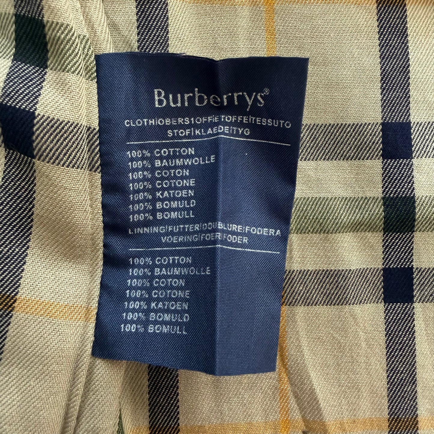 90s Burberry Trench Coat - L