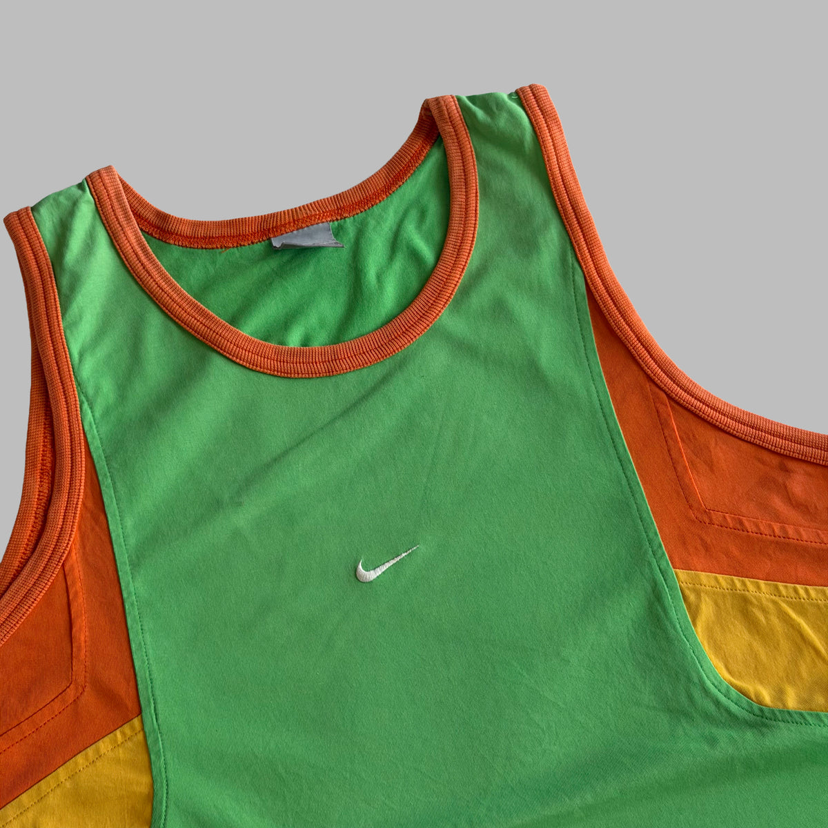 Y2K Nike Colour Block Vest - L