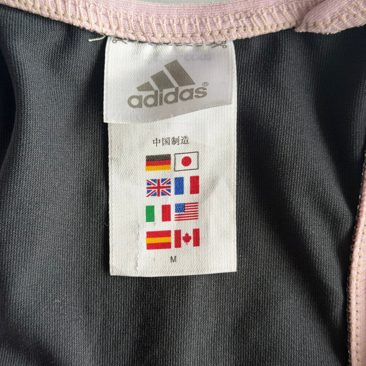 Y2K Adidas Low Cut Racer-Back Activewear Tank - M