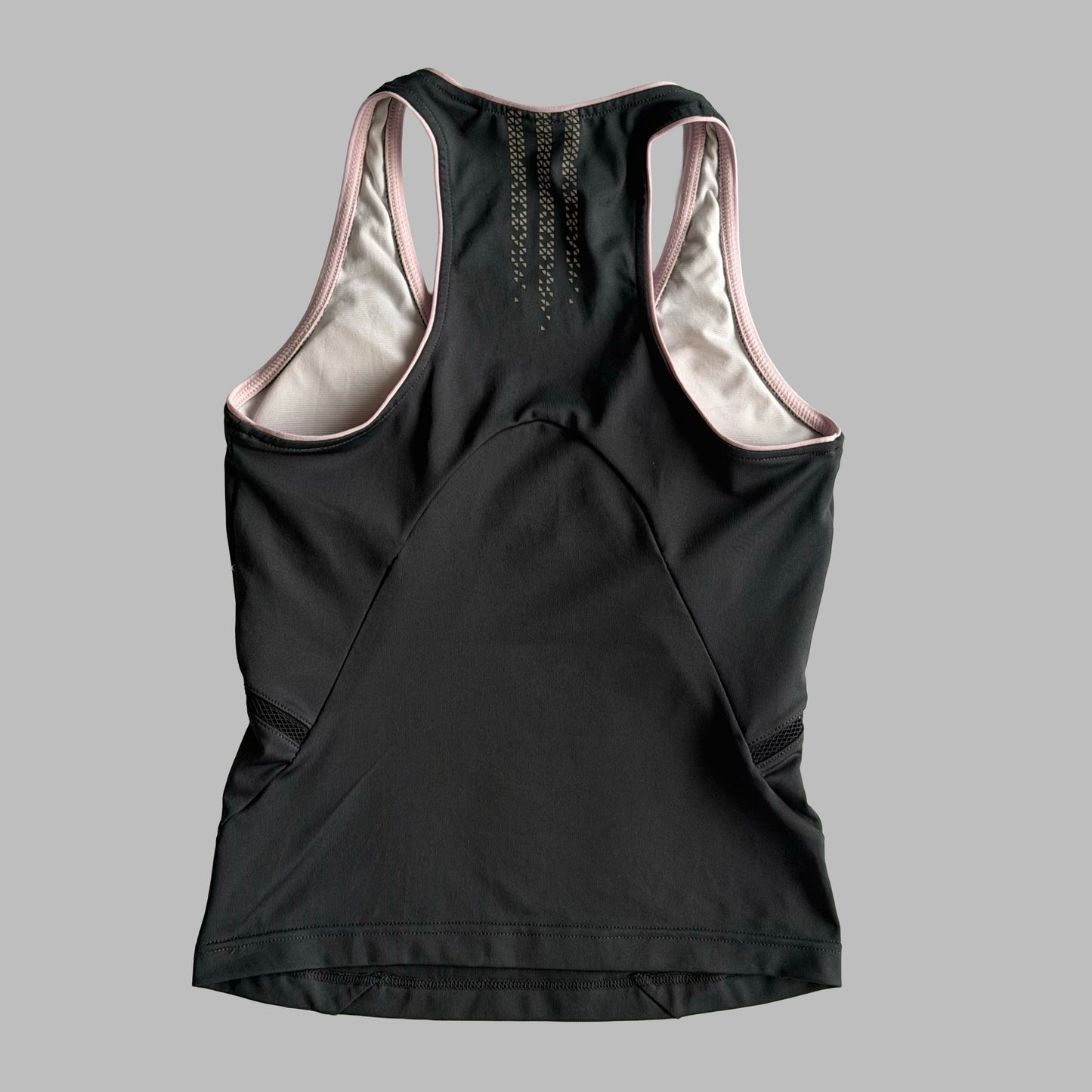 Y2K Adidas Low Cut Racer-Back Activewear Tank - M