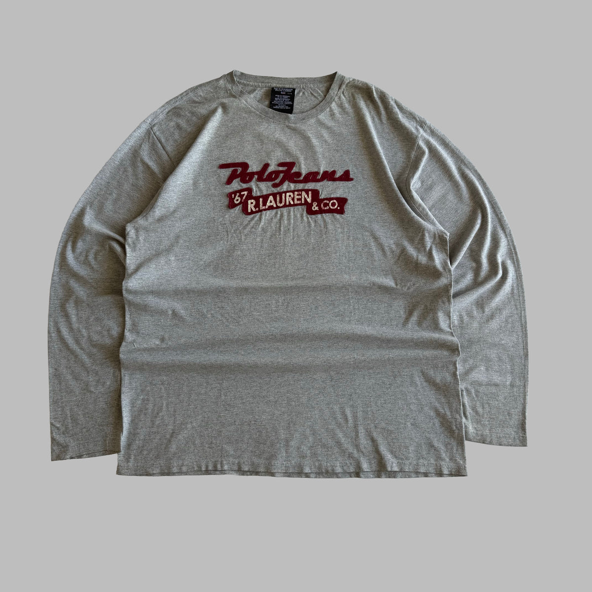 Y2K Ralph Lauren Polo Jeans Co Long Sleeve T-Shirt - L
