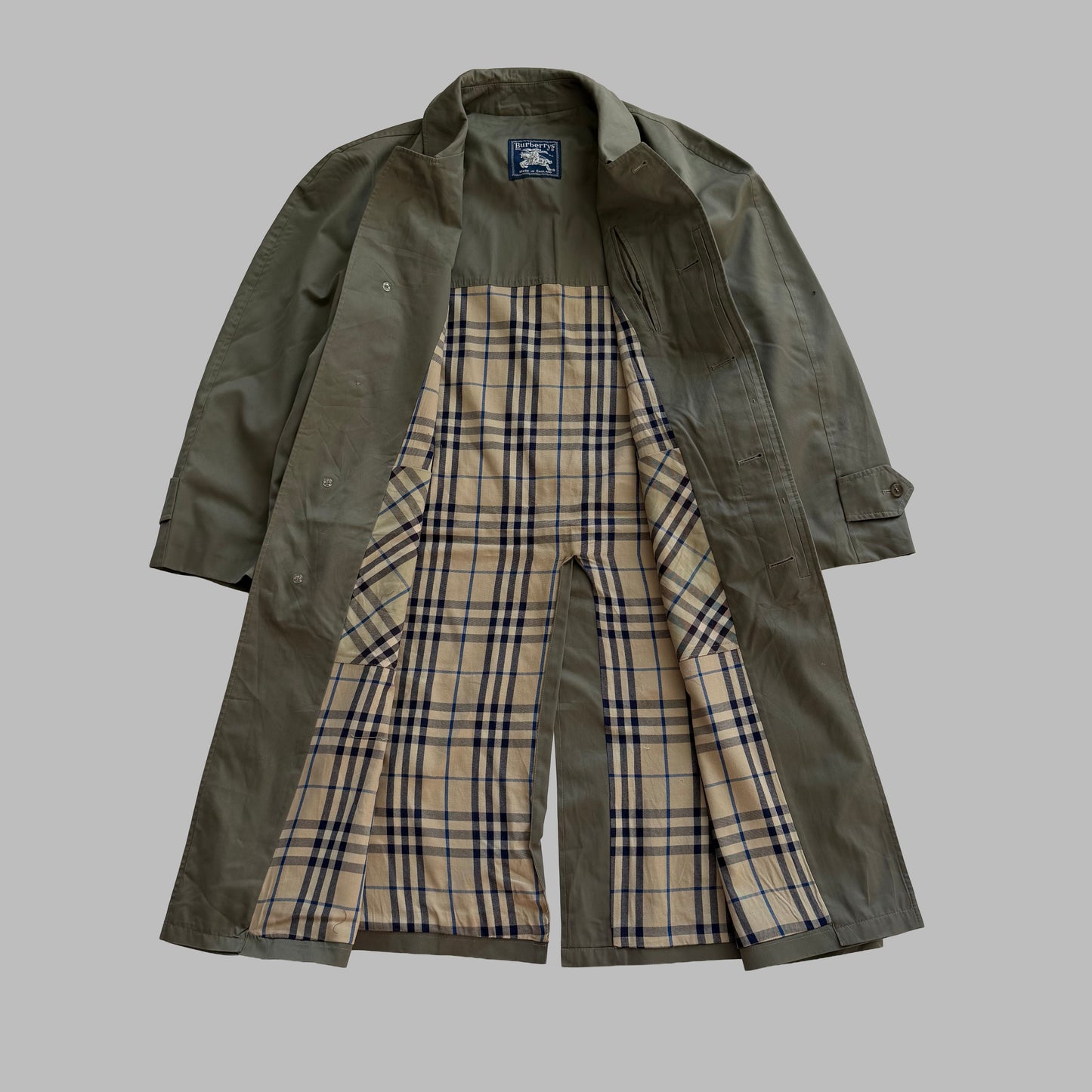 90s Burberry Trench Coat - L