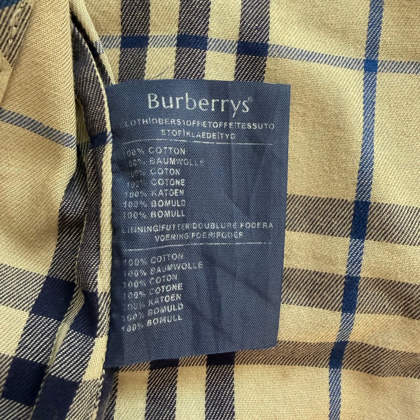 90s Burberry Trench Coat - L