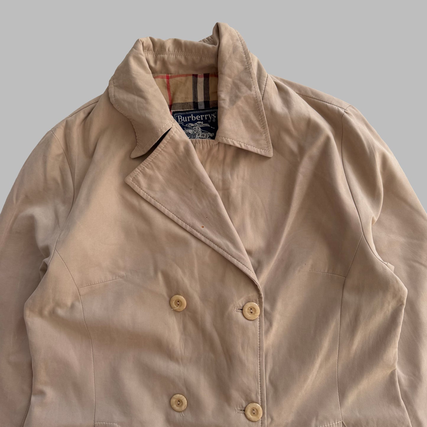 90s Burberry Trench Coat - S