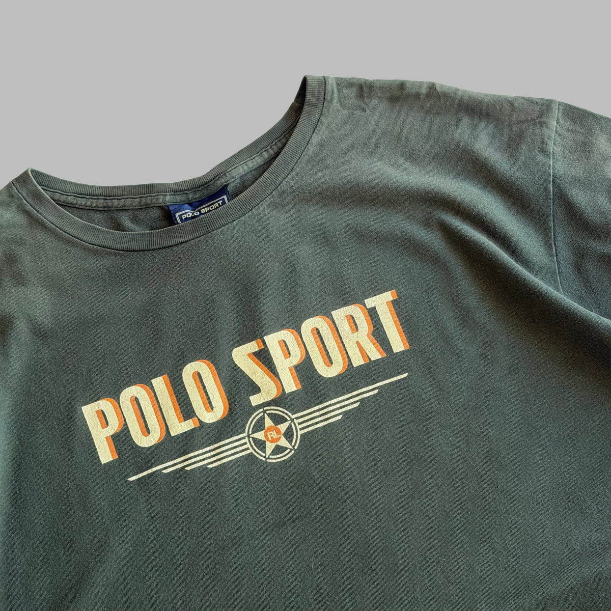 90s Ralph Lauren Polo Sport Spel Out T-Shirt - XL