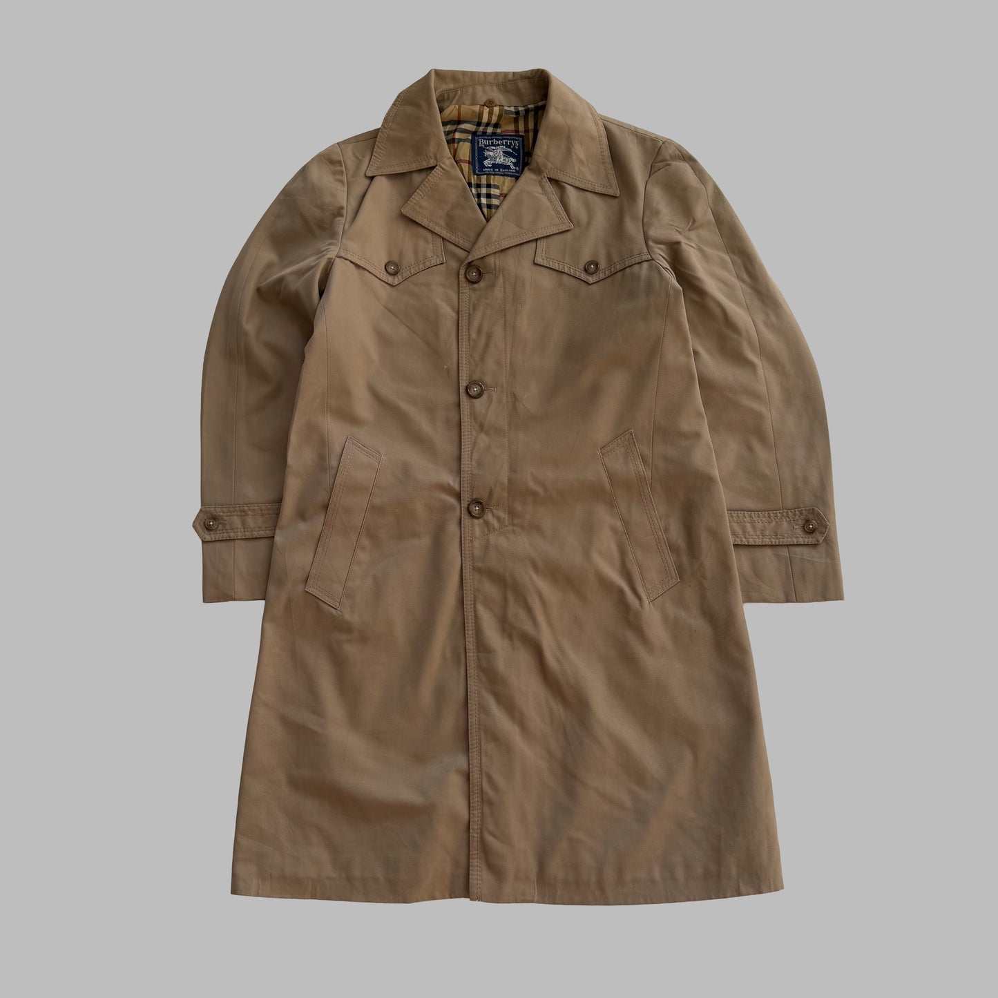 90s Burberry Trench Coat - S