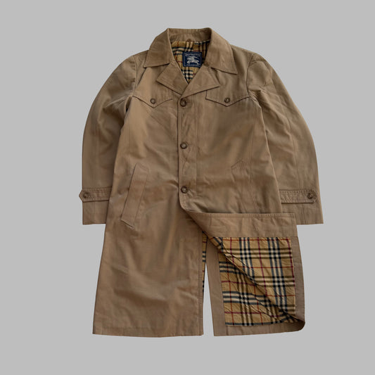 90s Burberry Trench Coat - S