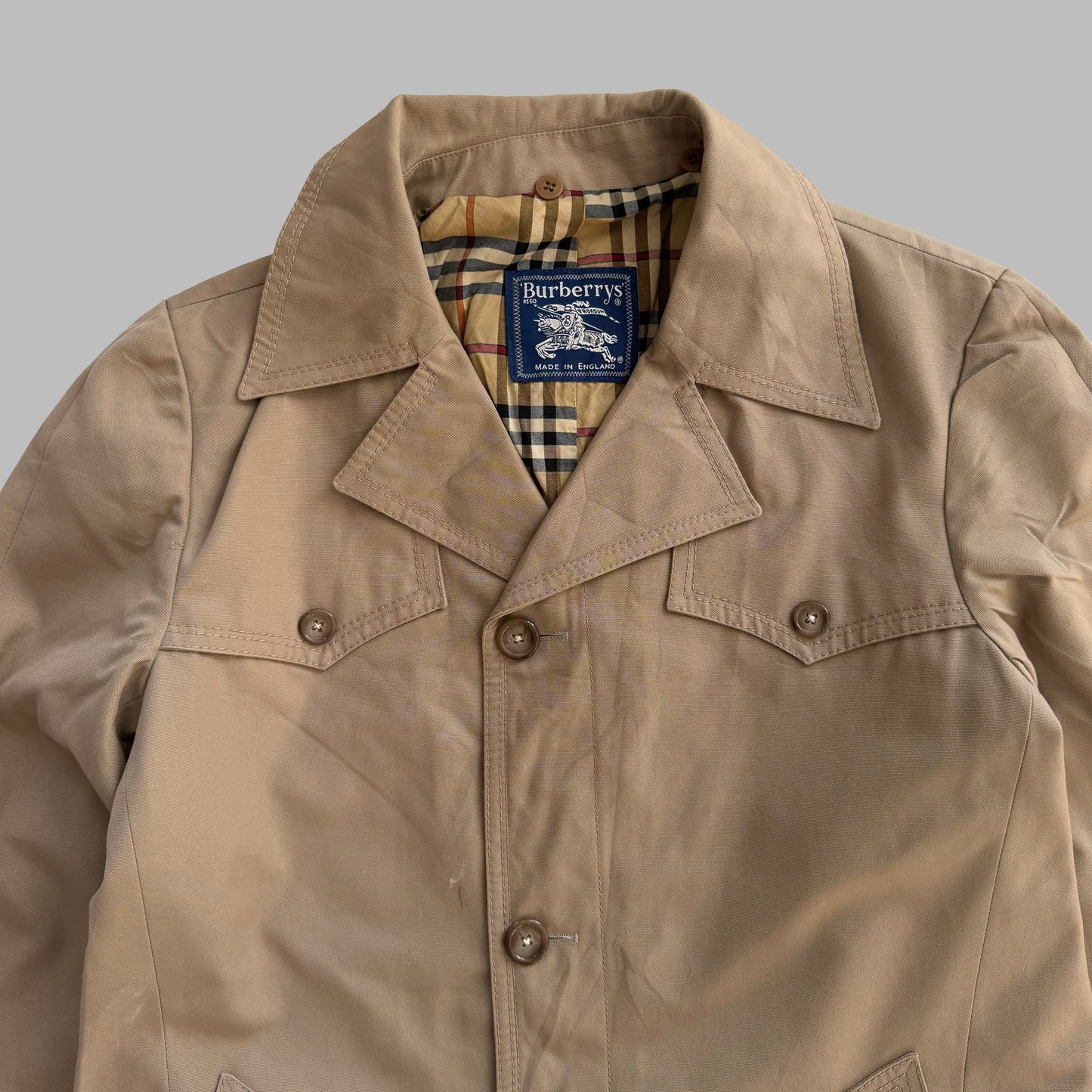 90s Burberry Trench Coat - S