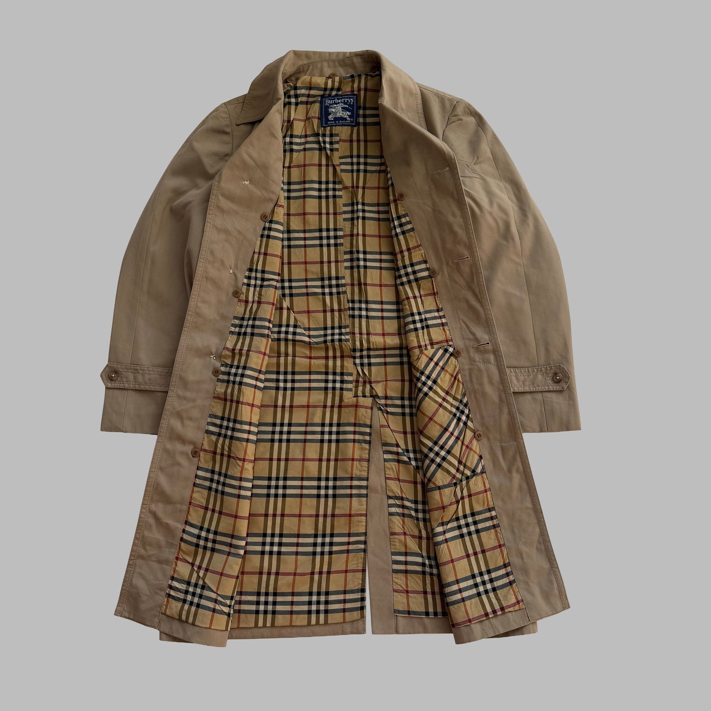 90s Burberry Trench Coat - S
