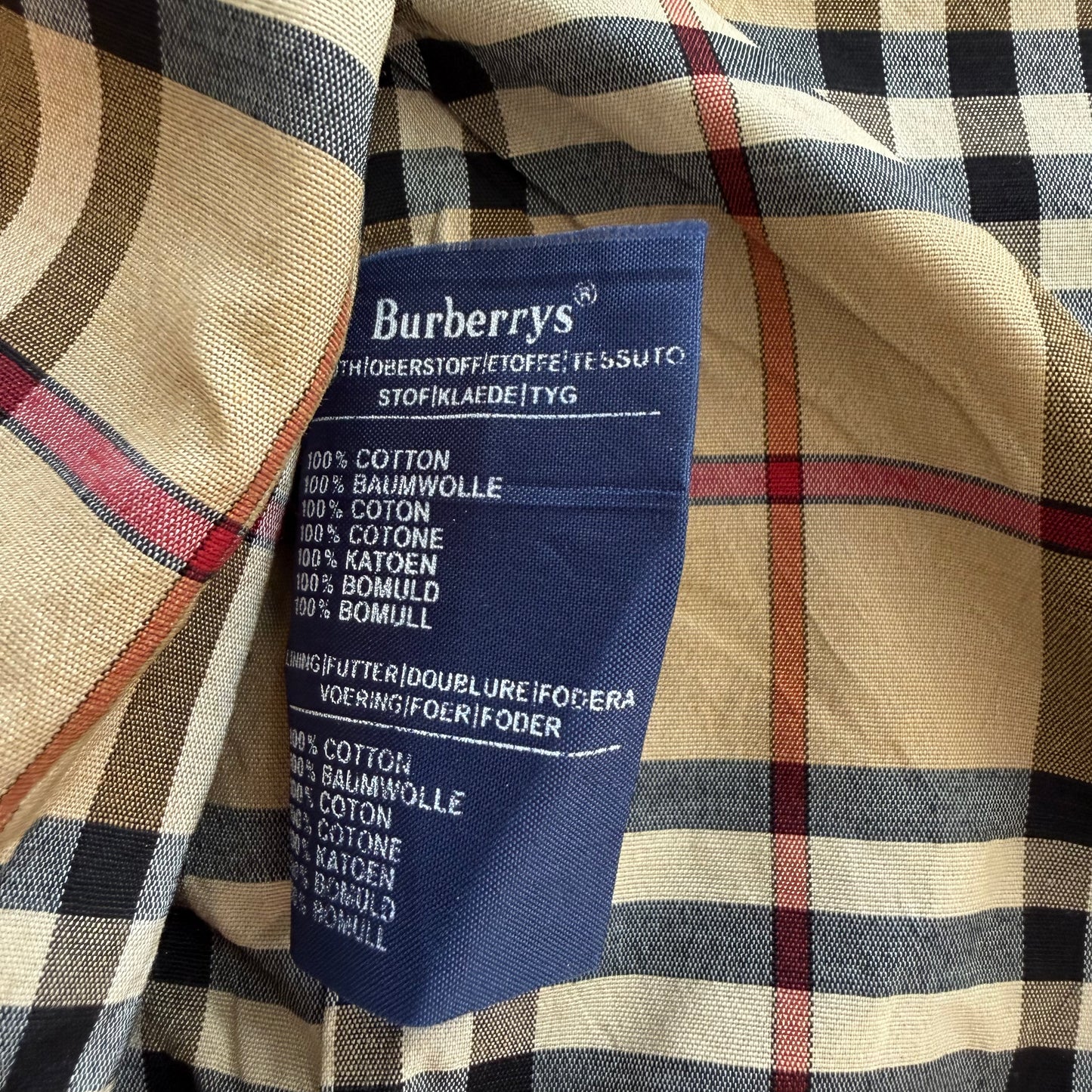 90s Burberry Trench Coat - S