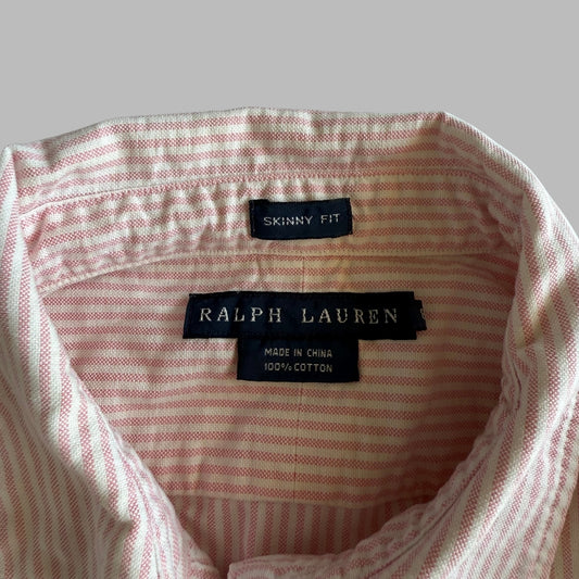 Ralph Lauren Striped Button Up Shirt - Medium
