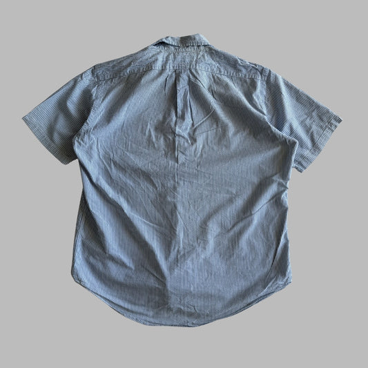 Ralph Lauren Striped Button Up Shirt - Large
