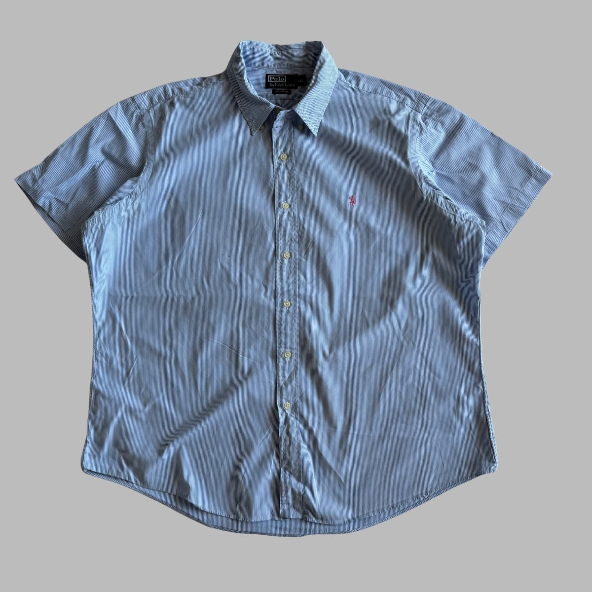 Ralph Lauren Striped Button Up Shirt - XXL