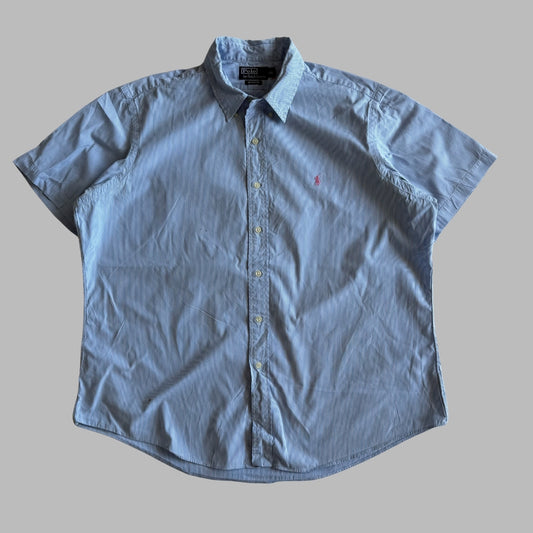 Ralph Lauren Striped Button Up Shirt - XXL