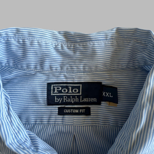 Ralph Lauren Striped Button Up Shirt - XXL