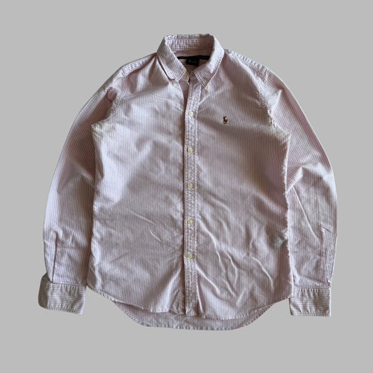 Ralph Lauren Striped Button Up Shirt - XS