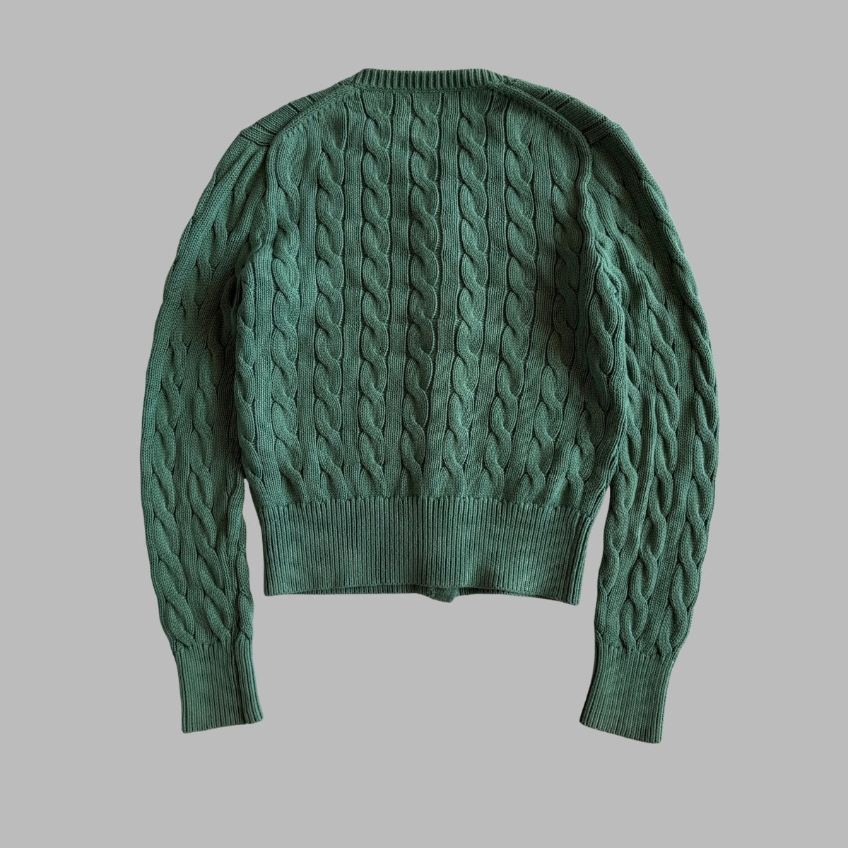 Ralph Lauren Cable Knit Cardigan - Small