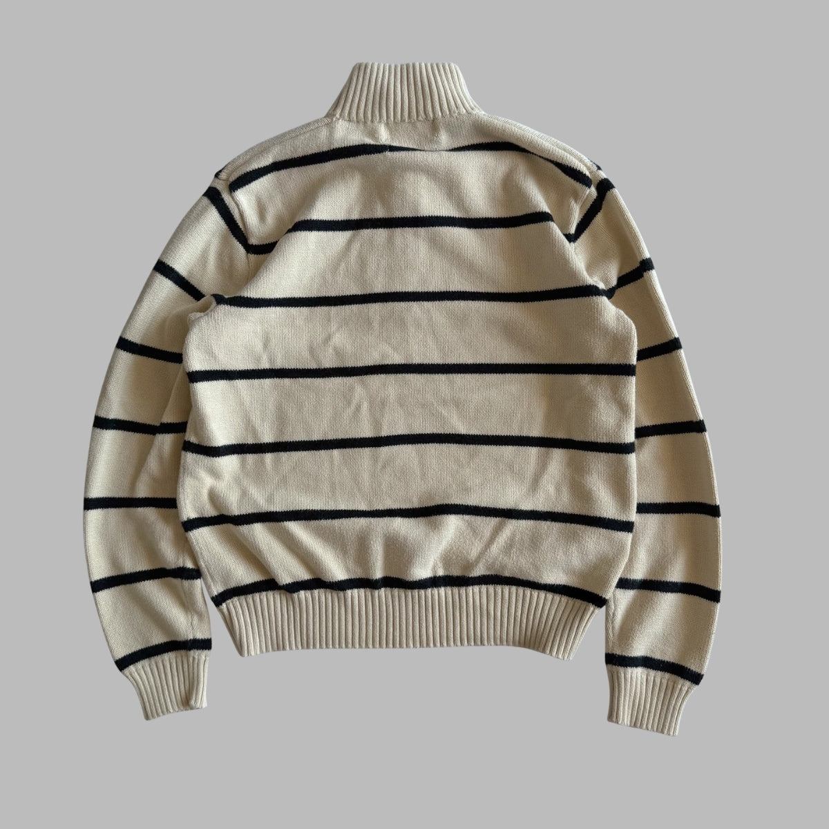 Ralph Lauren Striped Quarter Zip - Small