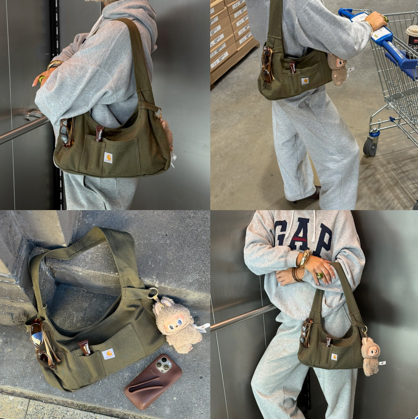 PRE-ORDER Reworked Carhartt Jackie - Green