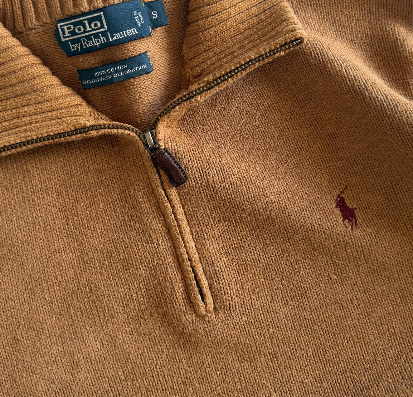 90s Polo Ralph Lauren Quarter Zip - S