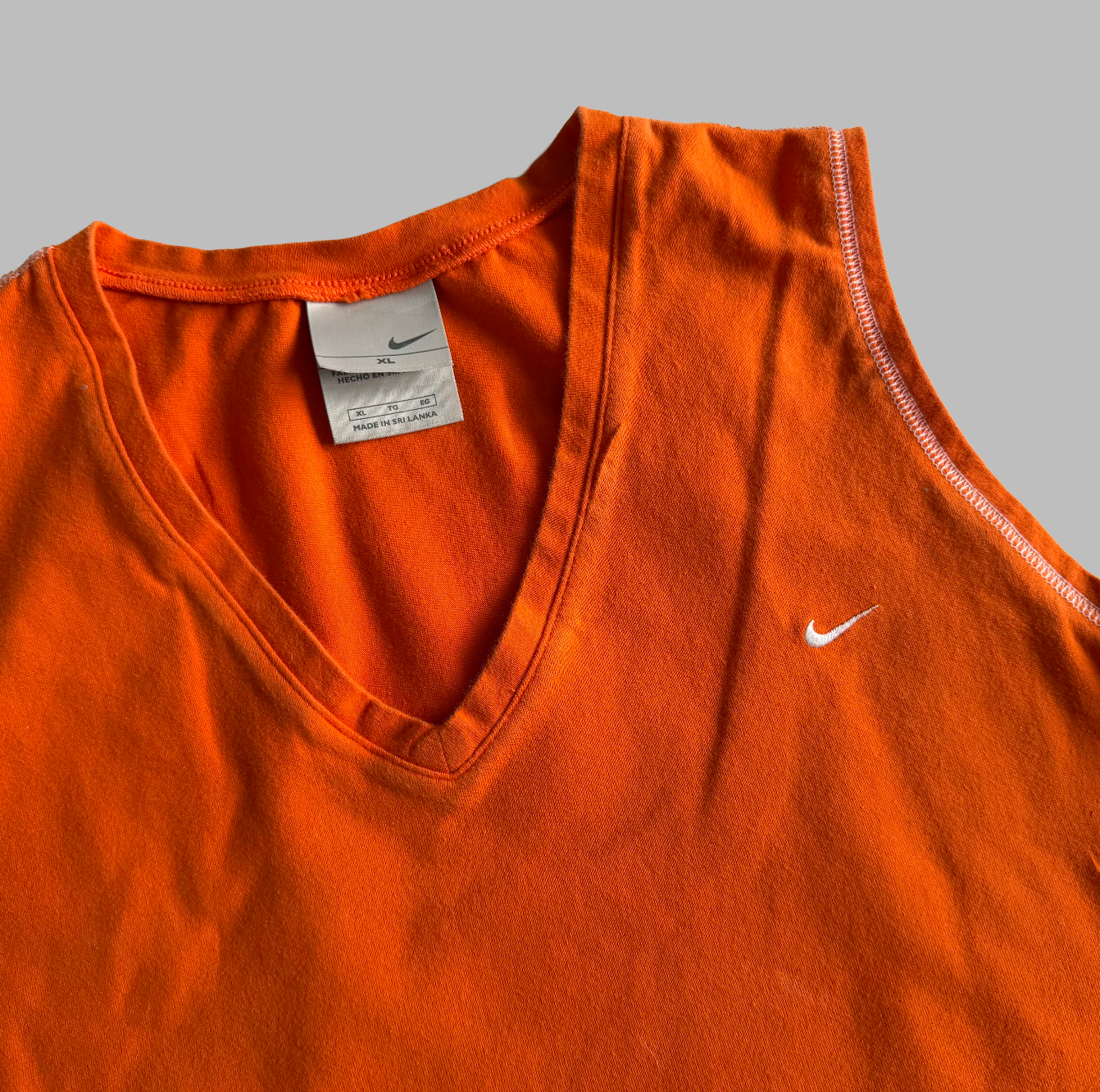 Y2K Nike Single Swoosh Top - XL