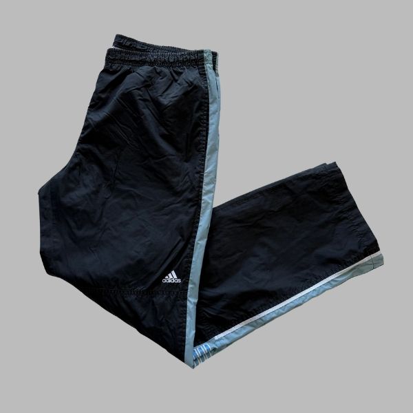 Adidas Wide Leg Track Pants - Small