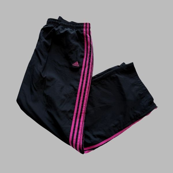 Adidas Wide Leg Track Pants - X-Large