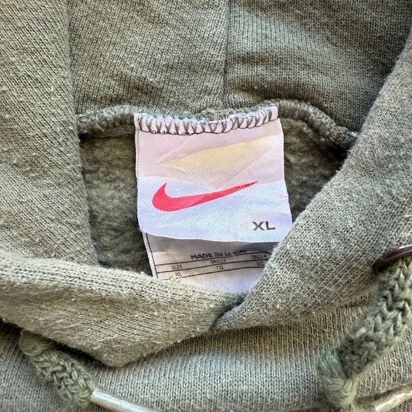 Rare 90s Nike Centre Swoosh Hoodie - XL