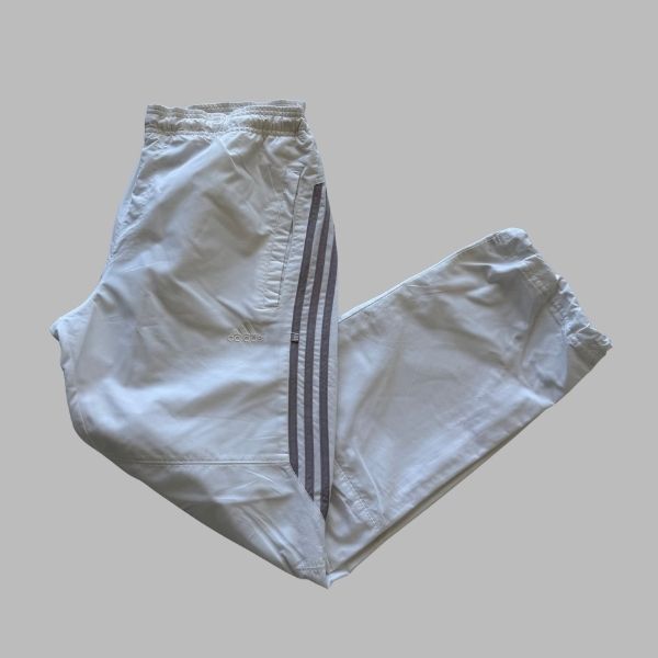 90s Adidas Wide Leg Track Pants - X-Large