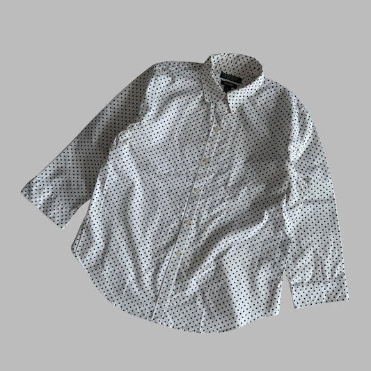 Ralph Lauren Polka Dot Shirt - Medium