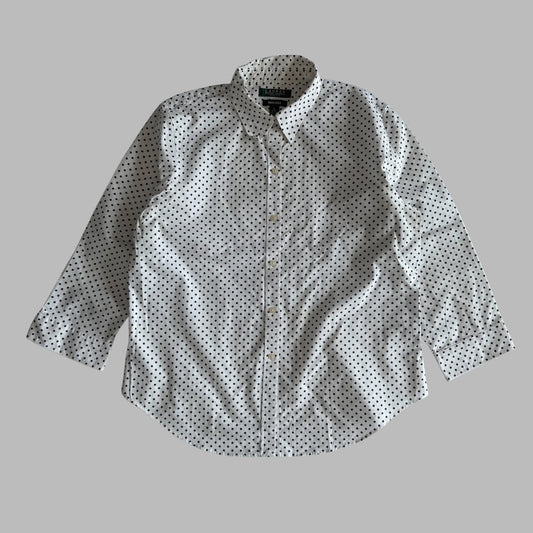 Ralph Lauren Polka Dot Shirt - Medium