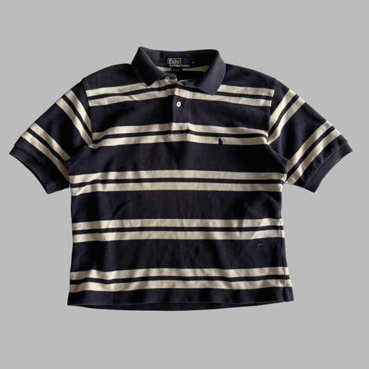 Ralph Lauren Striped Polo Shirt - Medium