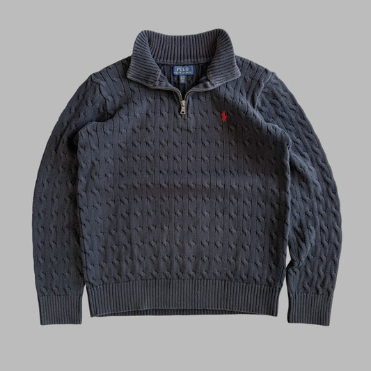 Ralph Lauren Cable Knit Quarter Zip - X-Large