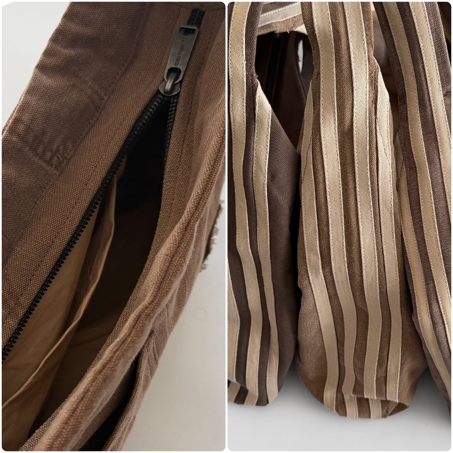 Reworked Racer Bag - Brown