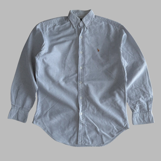 Ralph Lauren Striped Button Up Shirt - XS