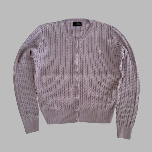 Ralph Lauren Cable Knit Cardigan - Medium