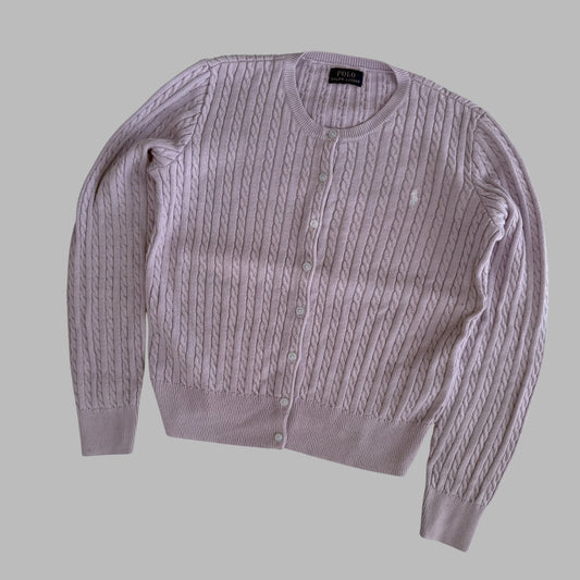 Ralph Lauren Cable Knit Cardigan - Medium